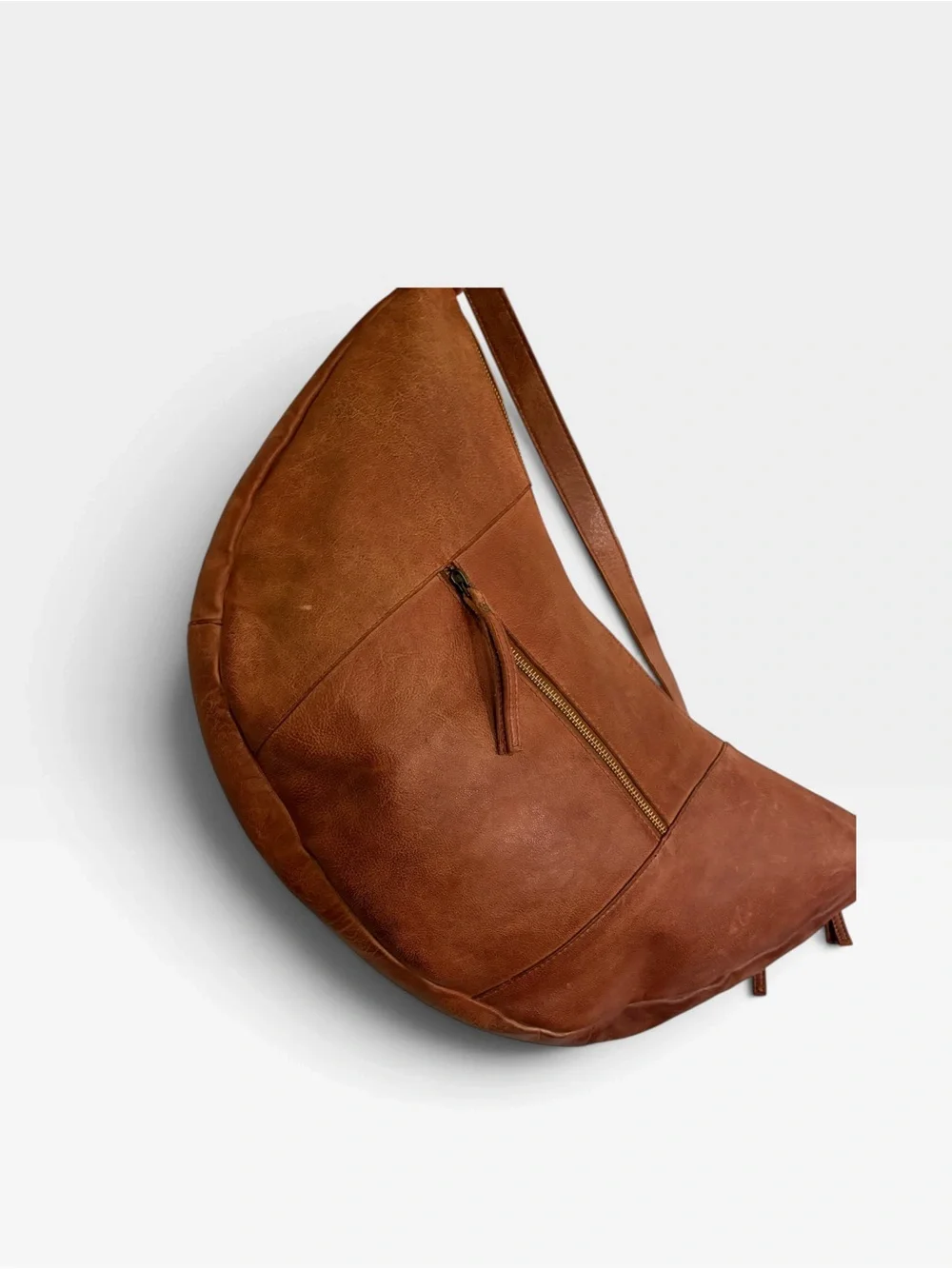 Free People Westside Studded Sling Leather Bag